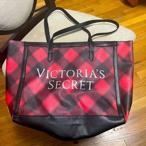 VICTORIA'S SECRET | Plaid Tote